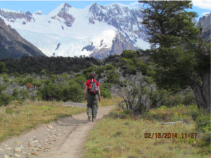 Jeanne Biking In Mountains