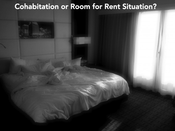 When Is Living With An Opposite Sex Person Not “Cohabitation?”