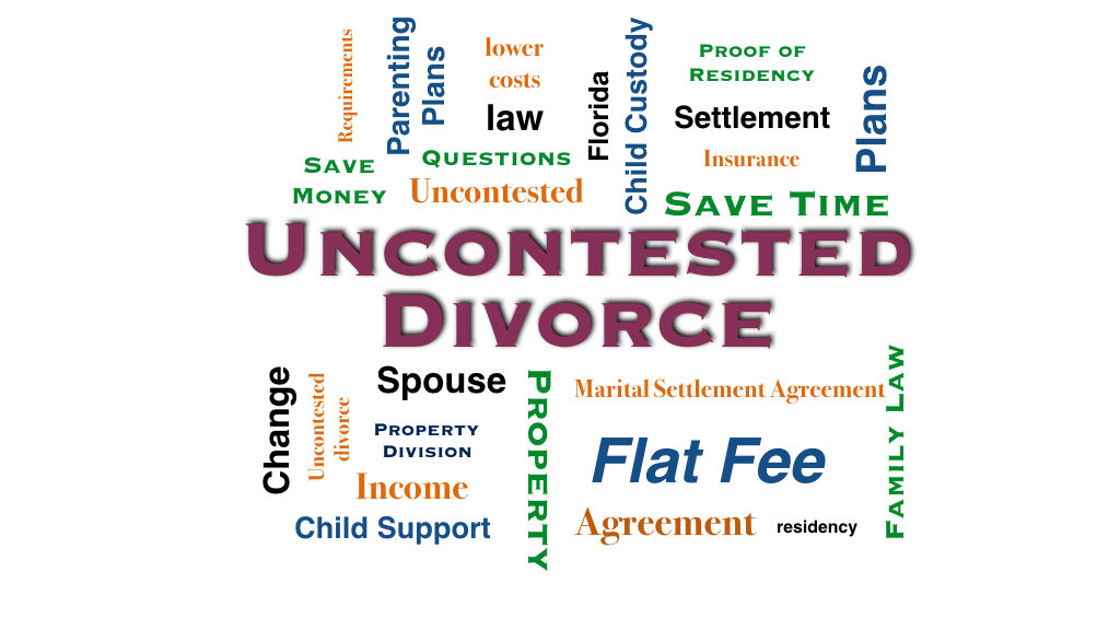 uncontested divorce