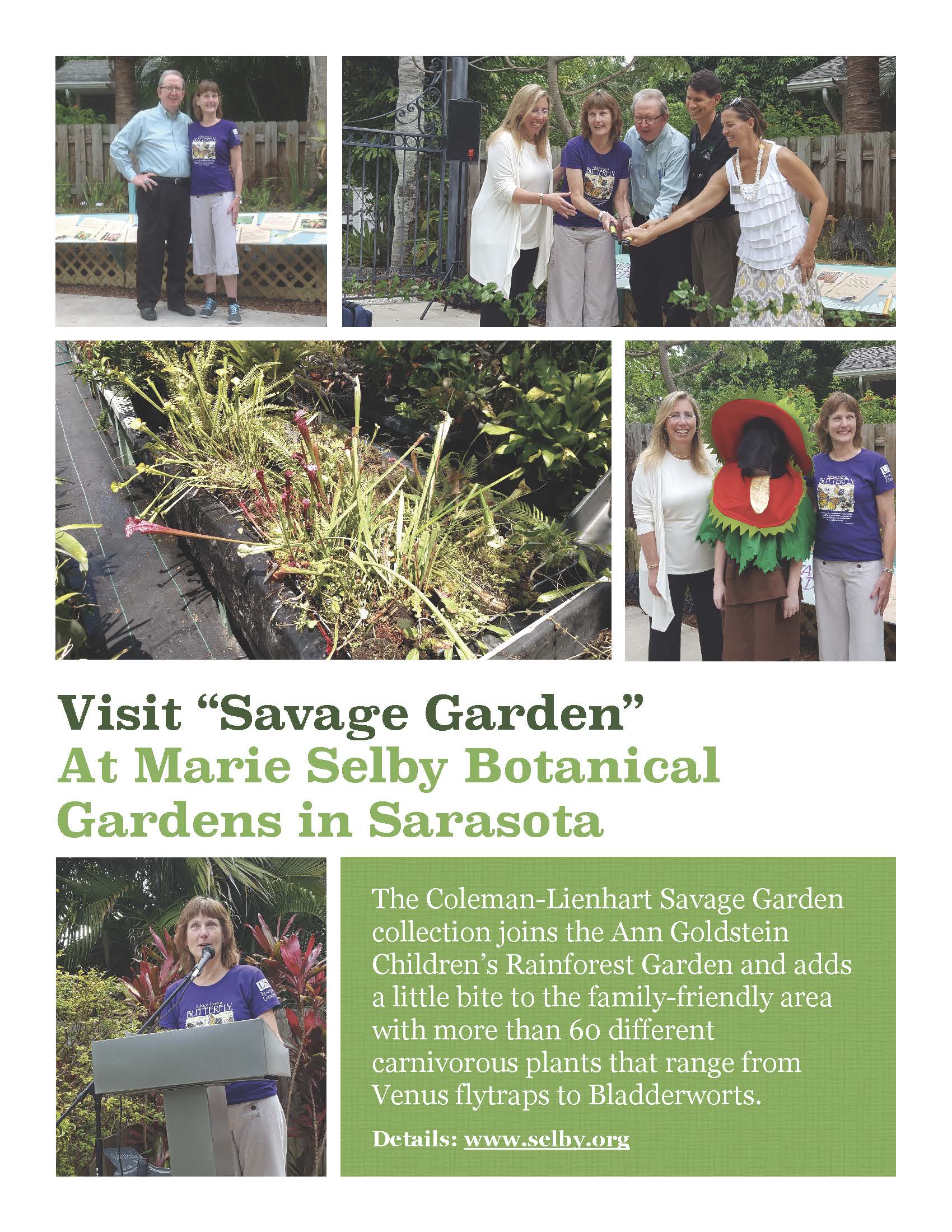 Savage Garden at Marie Selby Botanical Gardens-Sarasota